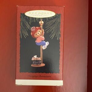 Hallmark Keepsake Ornament - Red and Gold Bear